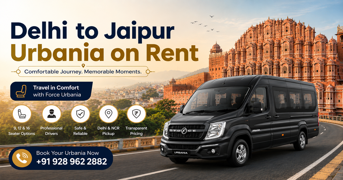 Sunil Jain’s Family Trip from Delhi to Jaipur in a Rented Urbania