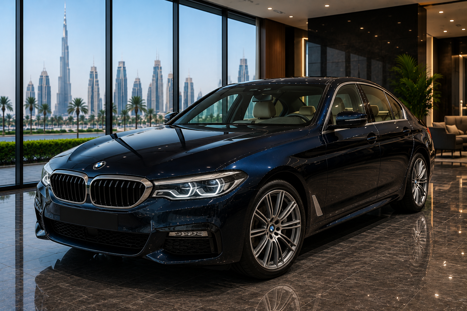 Used BMW luxury car Dubai